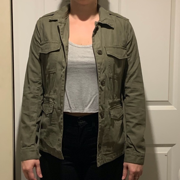 Olive green jacket - Picture 3 of 4